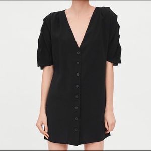 Zara black mini dress